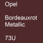 Preview: Opel, Bordeauxrot Metallic, 73U.